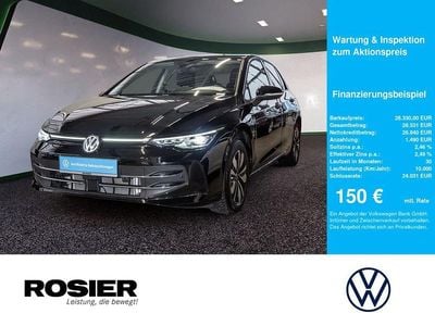 Gebraucht VW Golf VIII Goal 150 PS (110 kW) 2025 Schwarz / grenadillschwarz Limousine
