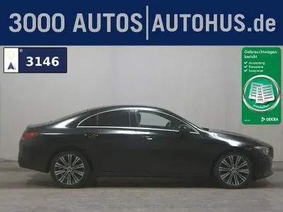 Używany Mercedes CLA220 Progressive 190 KM (139 kW) 2022 Czarny Sedan/Limuzyna