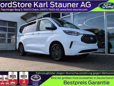 Ny Ford Tourneo Titanium 170 HK (125 kW) 2026 Hvid MPV