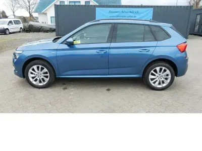 Gebraucht Skoda Kamiq Ambition 110 PS (80 kW) 2022 Blau SUV