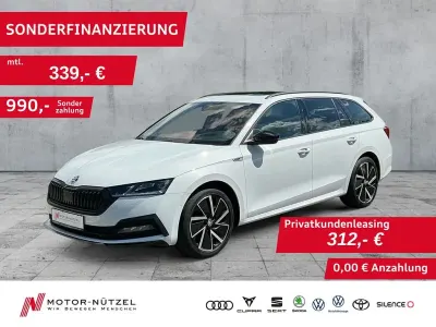 Gebraucht Skoda Octavia SportLine 190 PS (139 kW) 2022 Weiß Kombi