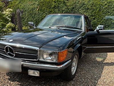 Usata Mercedes SL380 218 CV (160 kW) 1982 Nero Cabrio