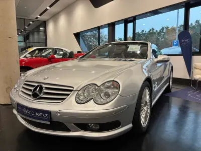 Używany Mercedes SL55 AMG AMG 500 KM (367 kW) 2002 Srebrny Kabriolet