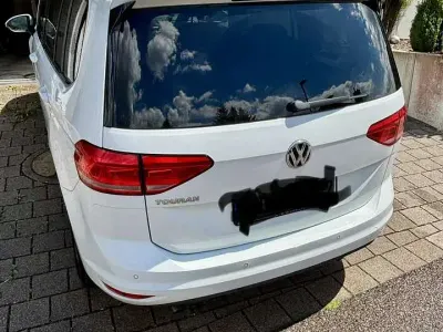 Gebraucht VW Touran Join 150 PS (110 kW) 2018 Weiß Van / Kleinbus