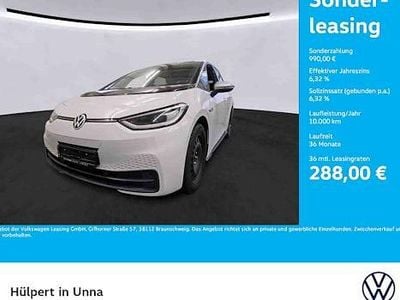 Begagnad VW ID.3 Pro Performance 150 kW (204 HK) 2020 Vit Halvkombi