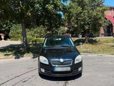 Gebraucht Skoda Fabia 60 PS (44 kW) 2008 Schwarz Kleinwagen