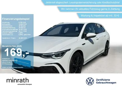 Usata VW Golf VIII R-line 190 CV (139 kW) 2022 Bianco Station wagon