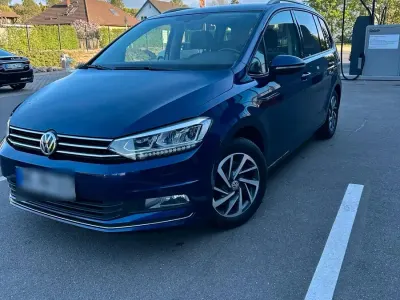 Gebraucht VW Touran 115 PS (84 kW) 2017 Blau Van / Kleinbus