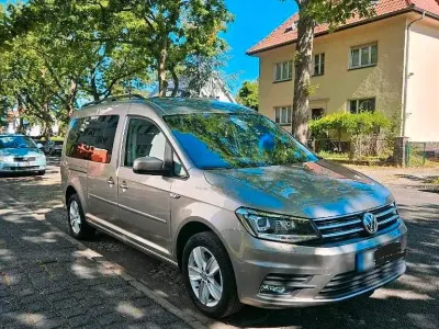 Gebraucht VW Caddy Maxi Comfortline 150 PS (110 kW) 2020 Beige Van / Kleinbus