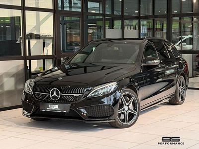 Schwarz Gebraucht 2015 Mercedes C400 AMG line Limousine | 22.990 € (Etwas zu teuer)