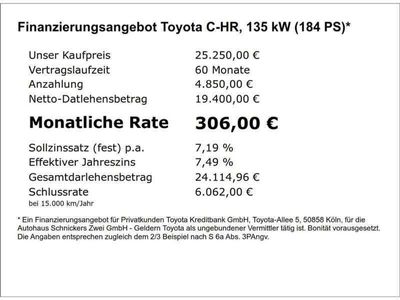 gebraucht Toyota C-HR 2.0 Hybrid Team D+NAV+DAB+LED