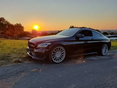 Gebraucht Mercedes C400 Edition 333 PS (244 kW) 2018 Schwarz Coupé