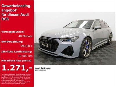 Gebraucht Audi RS6 Performance 630 PS (463 kW) 2024 Nardograu (grey), solid Kombi