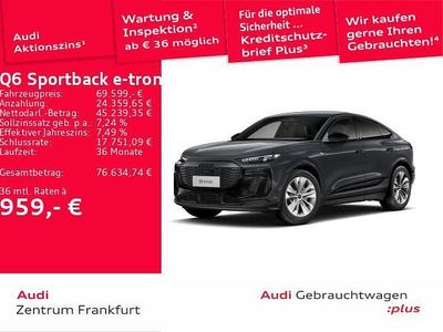 Second-hand Audi Q6 Sportback e-tron Ambiente 284 kW (387 CP) 2025 Gri SUV