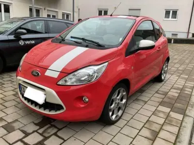 Gebraucht Ford Ka Titanium 69 PS (50 kW) 2010 Rot Kleinwagen