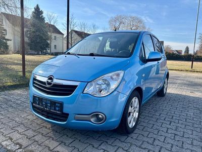 Gebraucht Opel Agila Edition 86 PS (63 kW) 2009 Blau Kleinwagen