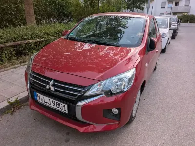 Gebraucht Mitsubishi Space Star Select 71 PS (52 kW) 2022 Rot Kleinwagen
