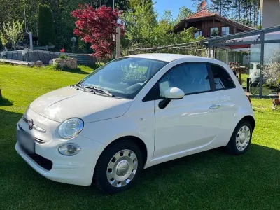 Gebraucht Fiat 500 Pop 69 PS (50 kW) 2019 Weiß Kleinwagen