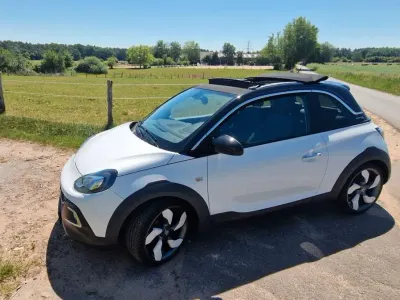 Gebraucht Opel Adam Rocks Rocks 101 PS (74 kW) 2017 Weiß Kleinwagen