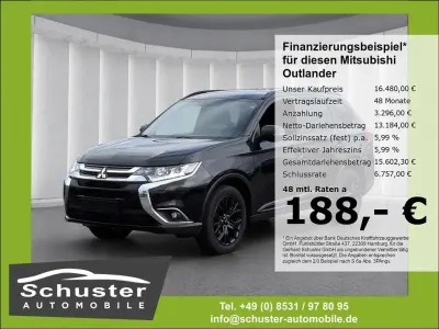 Begagnad Mitsubishi Outlander Edition+ 150 HK (110 kW) 2019 Svart SUV