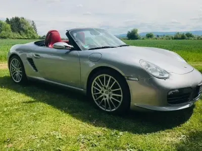 Brugt Porsche Boxster 303 HK (222 kW) 2008 Sølv Cabriolet
