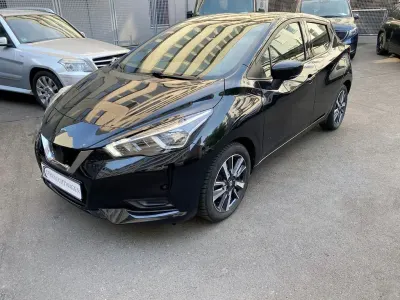 Gebraucht Nissan Micra Acenta 71 PS (52 kW) 2017 Enigma black Kleinwagen