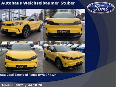 Gelb Gebraucht 2025 Ford Capri Extended Range SUV | 39.900 € (Fairer Preis)
