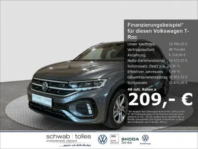 Gebraucht VW T-Roc R-line 150 PS (110 kW) 2025 Grau SUV