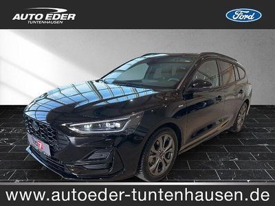 Obsidianschwarz (schwarz) Gebraucht 2023 Ford Focus ST-Line Kombi | 24.900 € (Fairer Preis)