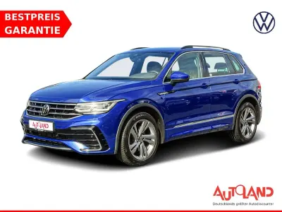 Second-hand VW Tiguan R-line 200 CP (147 kW) 2022 Albastru SUV