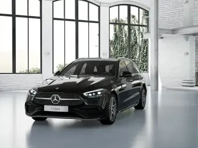 Gebraucht Mercedes C220 AMG 2023 Schwarz