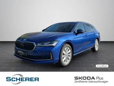 Gebraucht Skoda Superb Selection 150 PS (110 kW) 2025 Atlantikblau metallic (metallic) Kombi