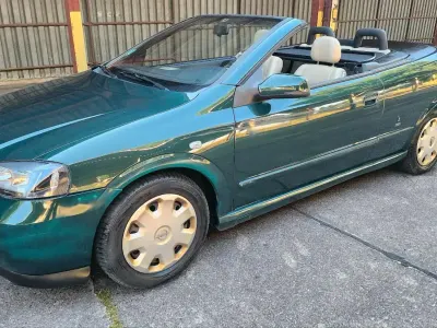 Gebraucht Opel Astra 125 PS (91 kW) 2002 Grün Cabrio