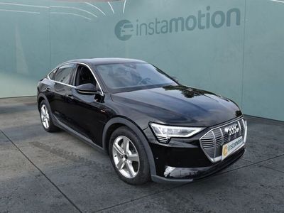 Schwarz Gebraucht 2021 Audi e-tron Sportback S-Line SUV | 32.630 € (Fairer Preis)