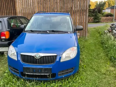 Gebraucht Skoda Fabia 69 PS (50 kW) 2010 Blau Kombi