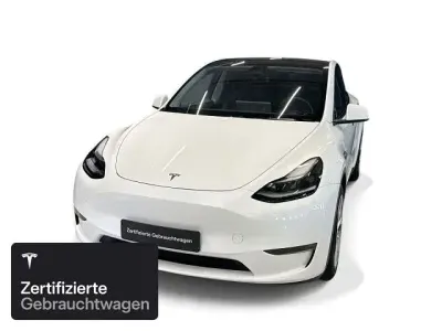 Gebraucht Tesla Model Y Long Range AWD 258 kW (351 PS) 2024 Weiß SUV