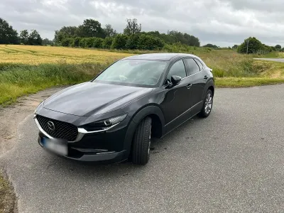 Gebraucht Mazda CX-30 122 PS (89 kW) 2021 Schwarz SUV