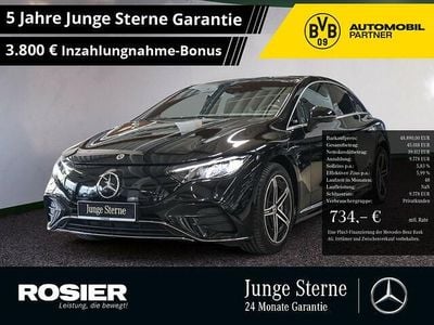 Gebraucht Mercedes EQE300 AMG 180 kW (245 PS) 2024 Schwarz / obsidianschwarz (metallic) Limousine