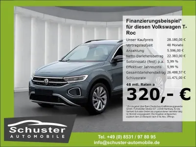 Gebraucht VW T-Roc Move 150 PS (110 kW) 2024 Petroleum blue metallic SUV