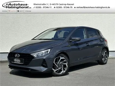 Gebraucht Hyundai i20 84 PS (61 kW) 2021 Grau Kleinwagen