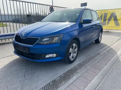 Gebraucht Skoda Fabia Style 75 PS (55 kW) 2016 Blau Kleinwagen