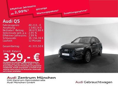 Gebraucht Audi Q5 Ambiente 204 PS (150 kW) 2023 Mythosschwarz metallic SUV