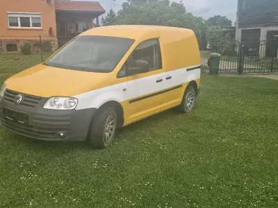 Gebraucht VW Caddy 105 PS (77 kW) 2007 Gelb Van / Kleinbus