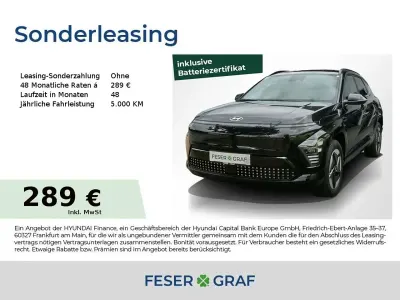 Gebraucht Hyundai Kona Trend 114 kW (156 PS) 2026 Abyss black SUV