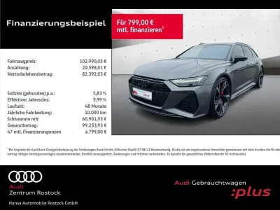Usata Audi RS6 Sport 600 CV (441 kW) 2023 Grigio Station wagon