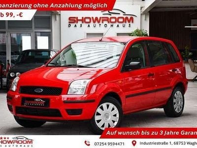 Second-hand Ford Fusion Ambiente 68 CP (50 kW) 2004 Roșu Berlinǎ