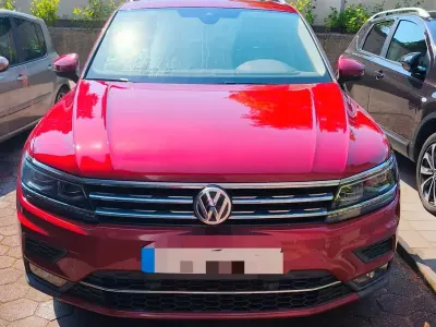 Gebraucht VW Tiguan Highline 150 PS (110 kW) 2017 Rot SUV