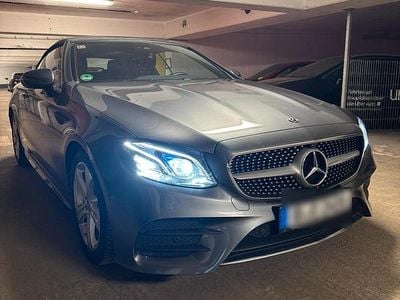 Usata Mercedes E300 AMG line 265 CV (194 kW) 2017 Argento Cabrio