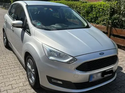 Gebraucht Ford C-MAX 101 PS (74 kW) 2018 Silber Van / Kleinbus