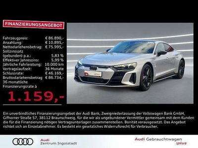 Gebraucht Audi RS e-tron GT Ambiente 439 kW (598 PS) 2022 Silber Limousine
